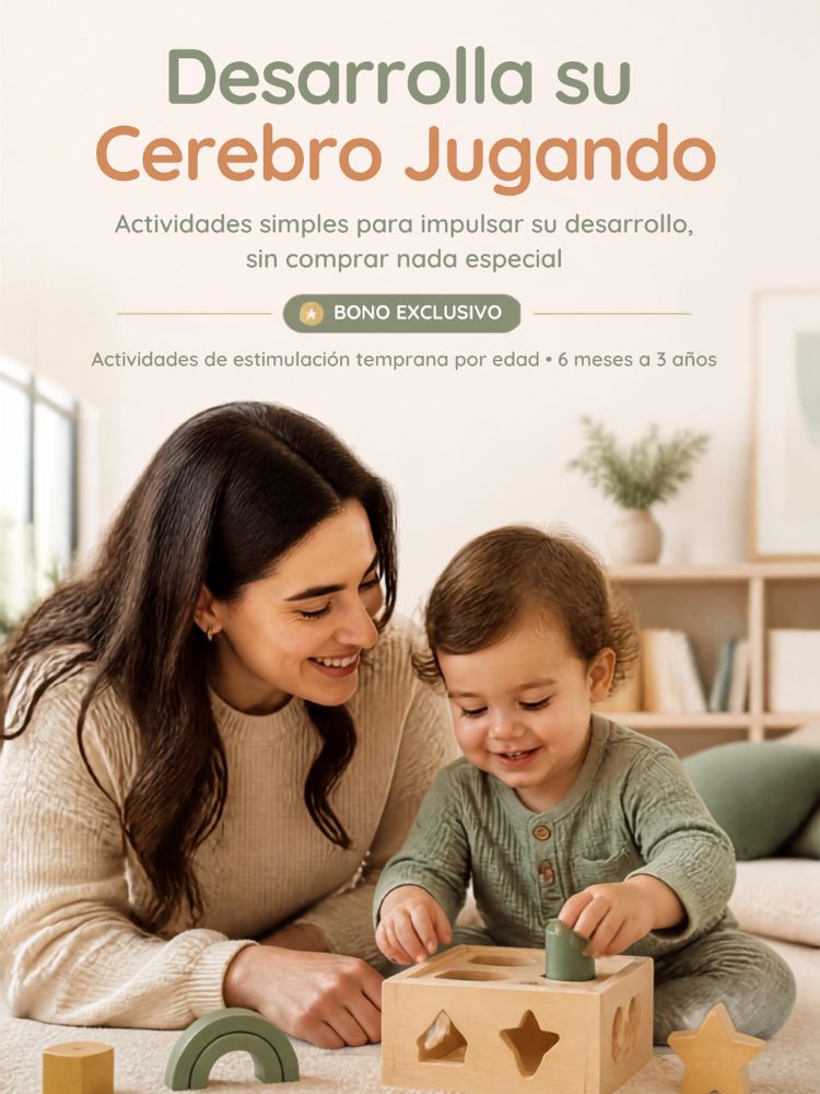 Plan de Juego para tu Bebé: 4 Semanas, 10 Min al Día Con lo que ya tienes en casa